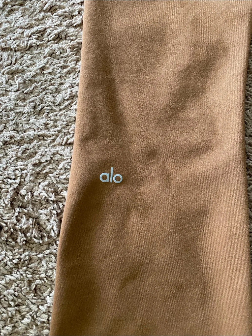 Alo YOGA cinnamon brown women's pants size small low waist